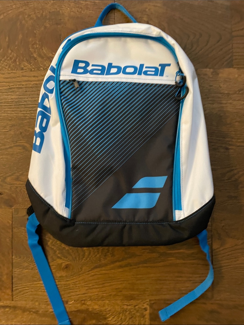 Babolat Jr. Blue & White Tennis Backpack
